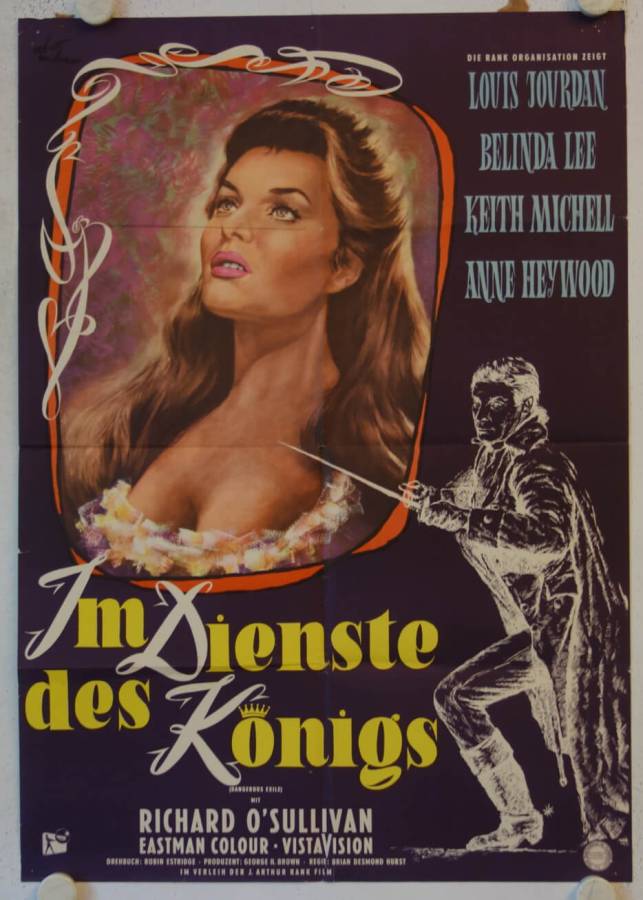 Im Dienste des Königs originales deutsches Filmplakat
